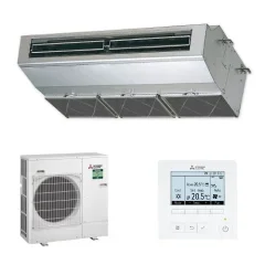 PCA-M125KA + MAC-588IF-E Suspended PCA125 Performance Heat Pump with Wi-Fi