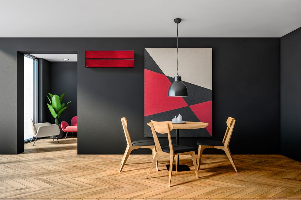 LN35 Black Diamond HyperCore® Smart High Wall Heat Pump