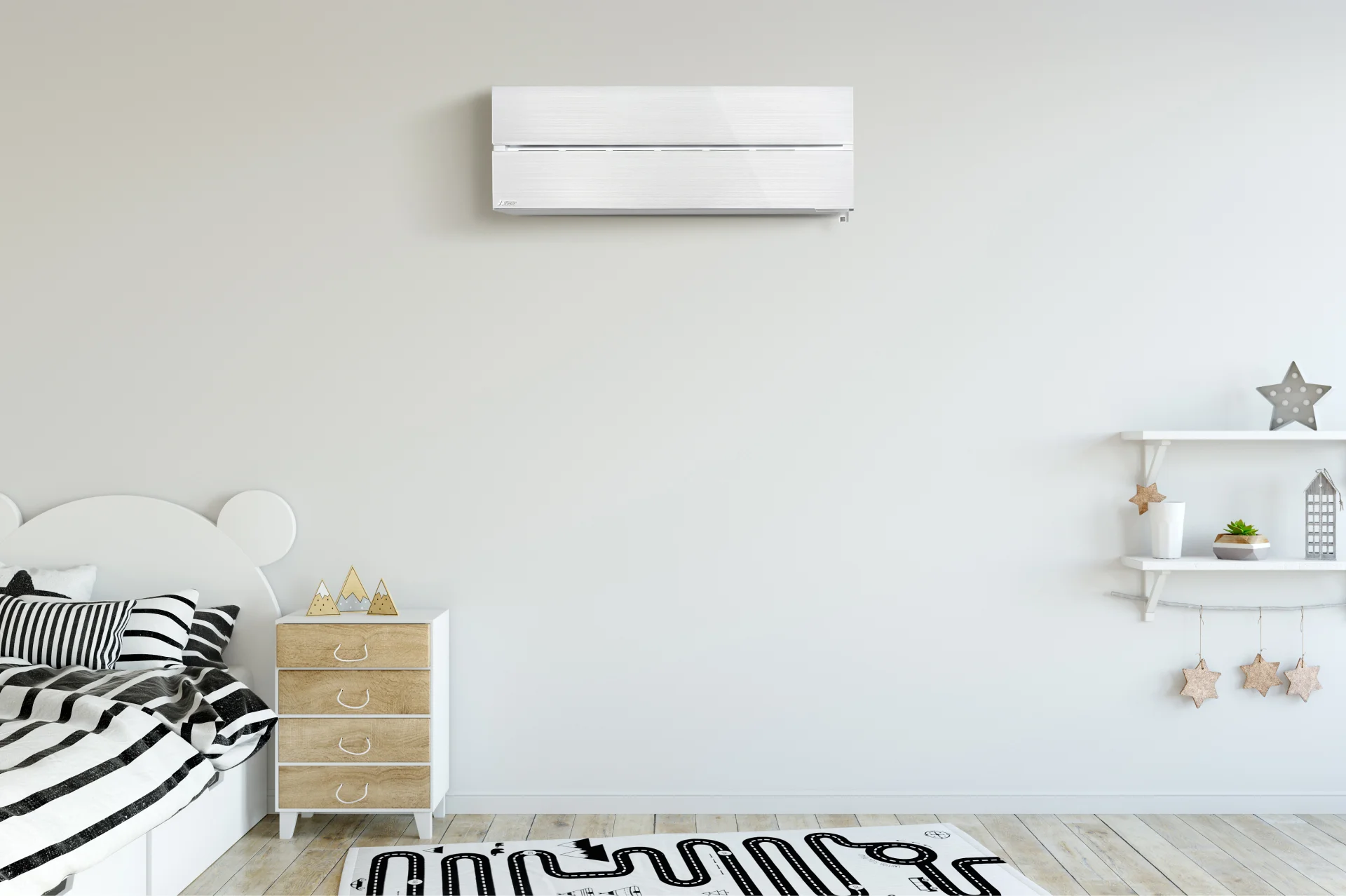 LN25 Black Diamond HyperCore® Smart High Wall Heat Pump