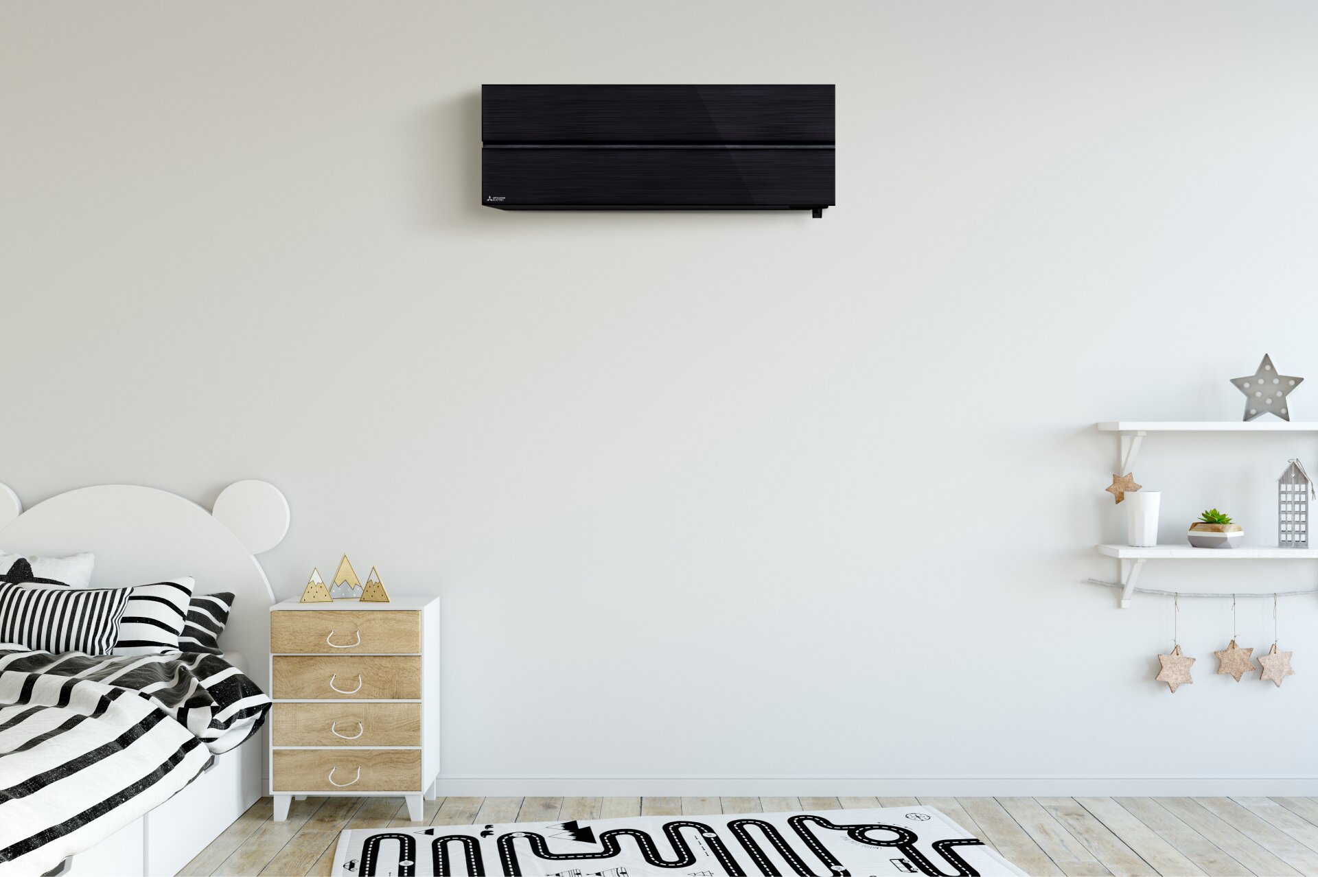 LN35 Black Diamond HyperCore® Smart High Wall Heat Pump