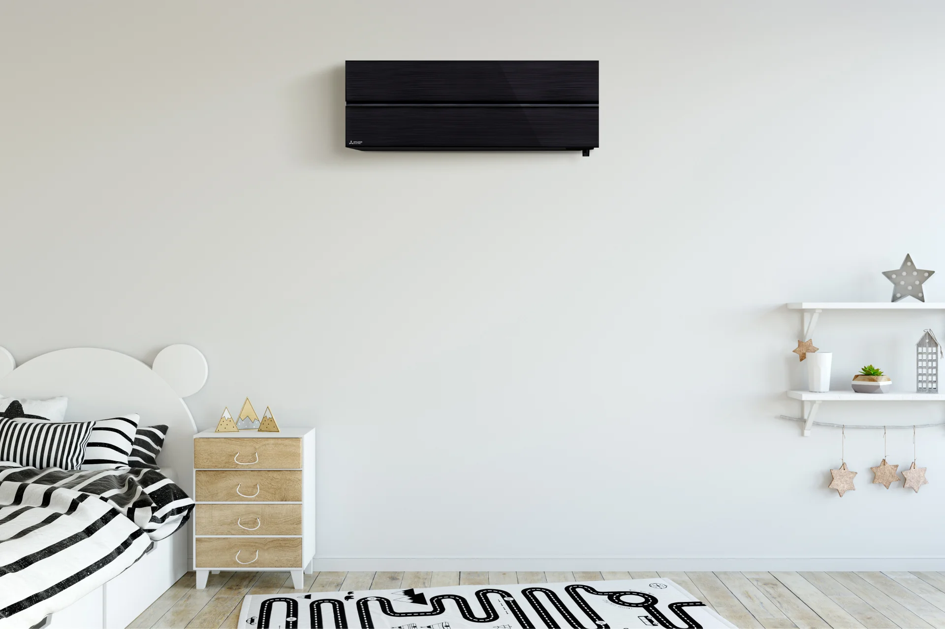 LN25 Black Diamond HyperCore® Smart High Wall Heat Pump