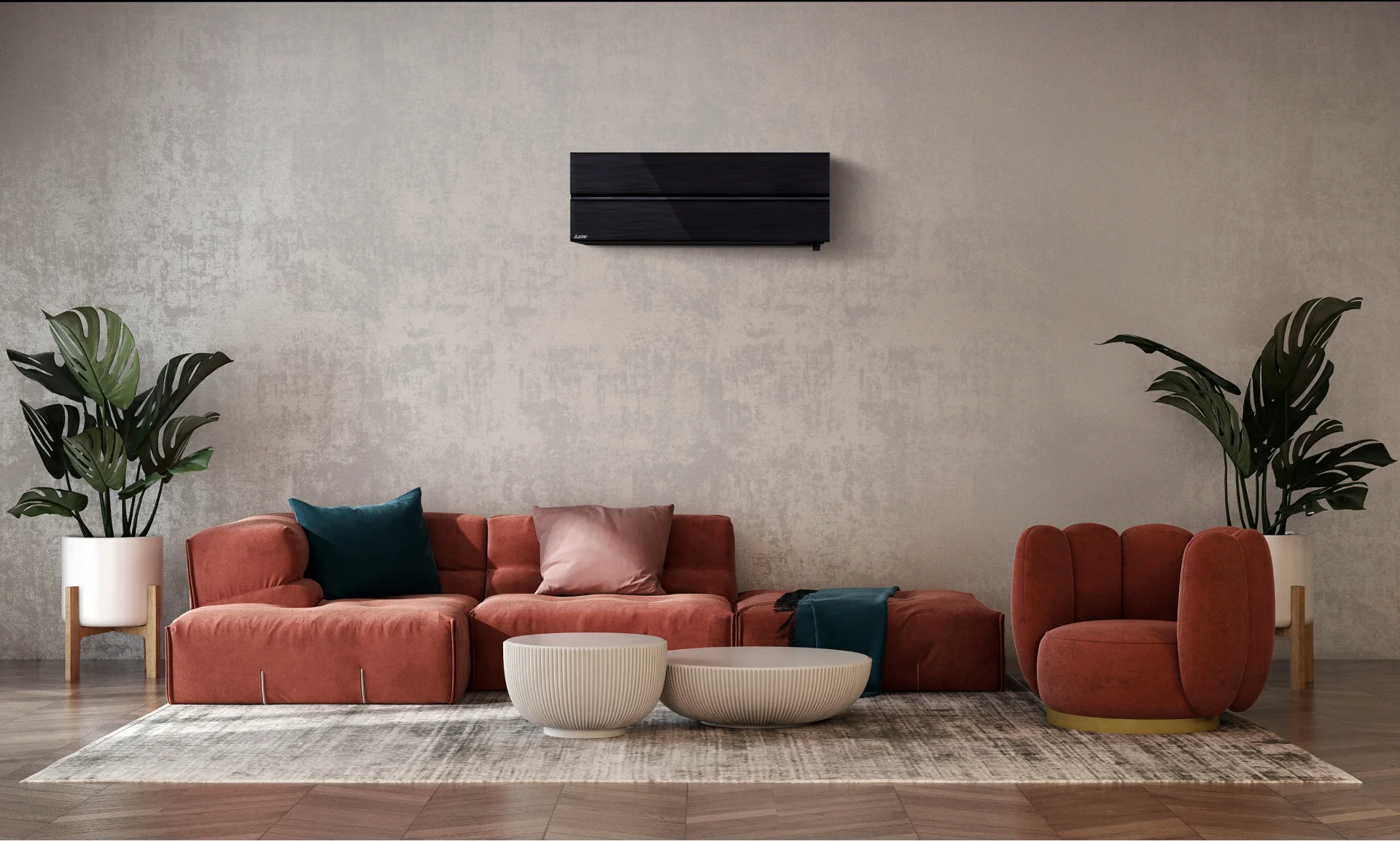 LN25 Black Diamond HyperCore® Smart High Wall Heat Pump