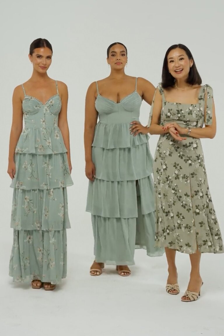 Anne Matte Satin Dress - Chocolate Brown
