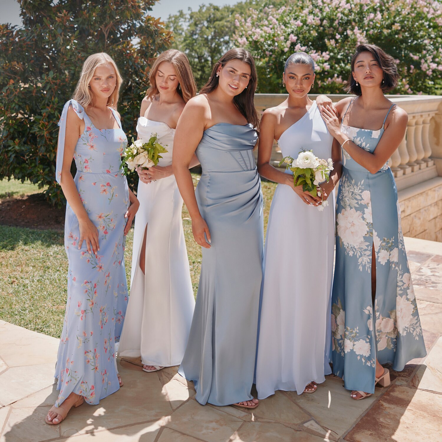 Blue Dresses