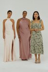 eileen chiffon dress cafe noir
