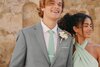 Man and woman in formal attire