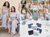 Green bridesmaids dresses