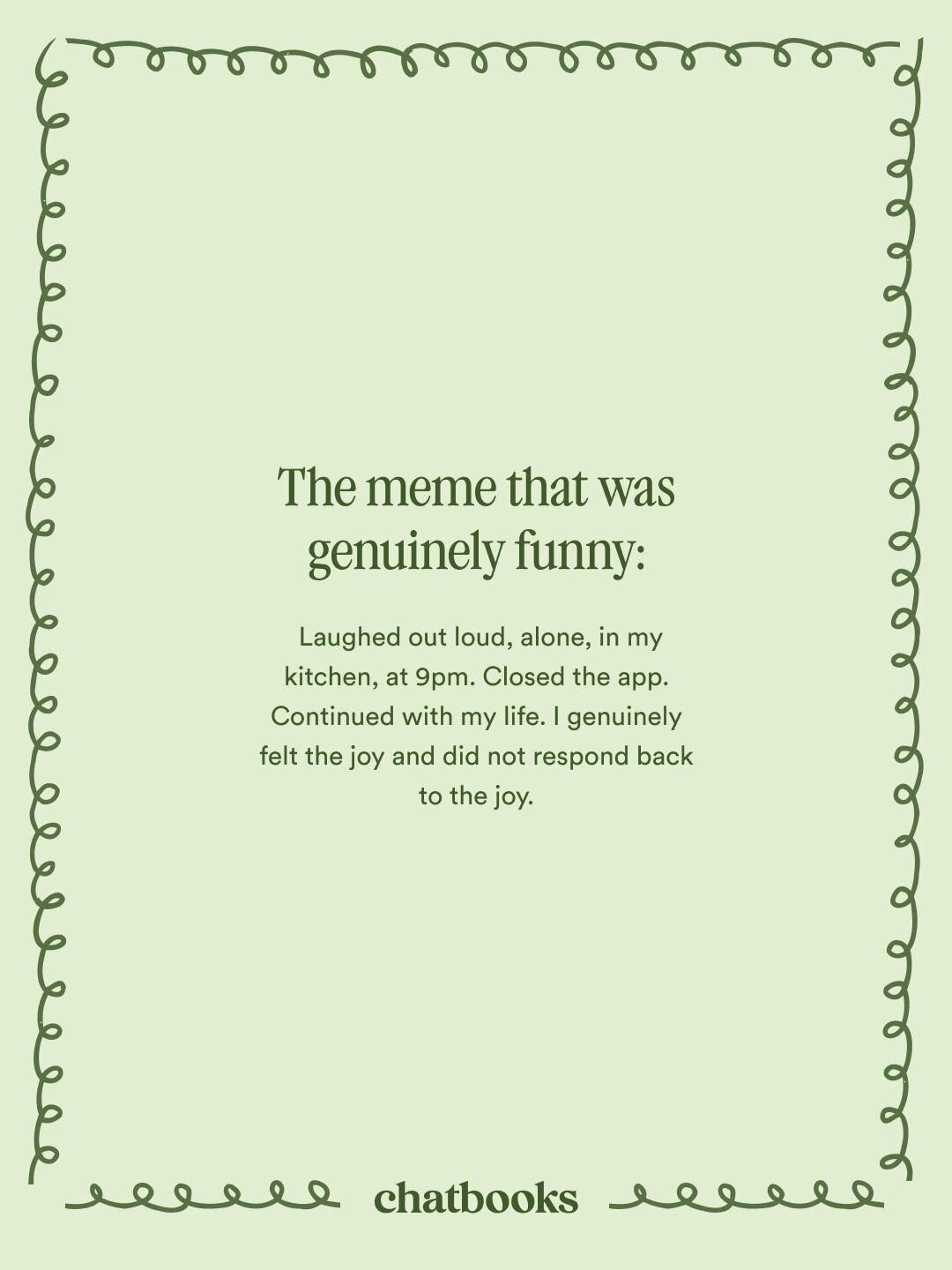The meme that was funny