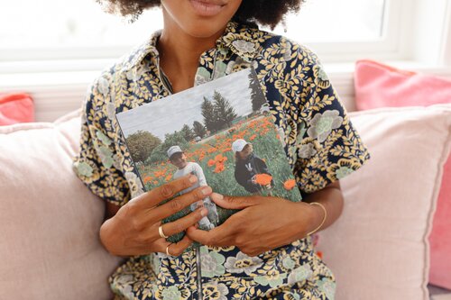 make a photo book of your family