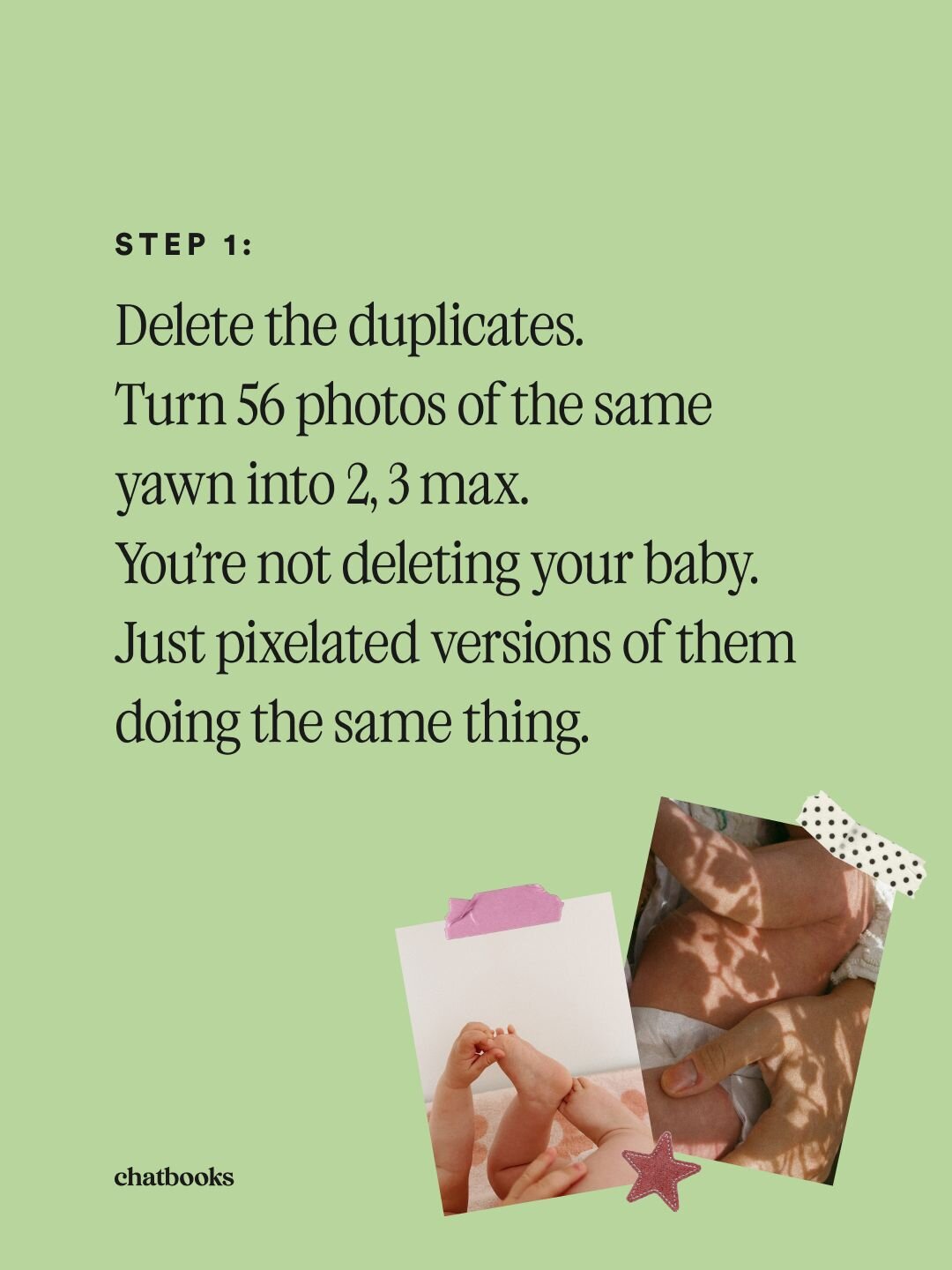 Step one