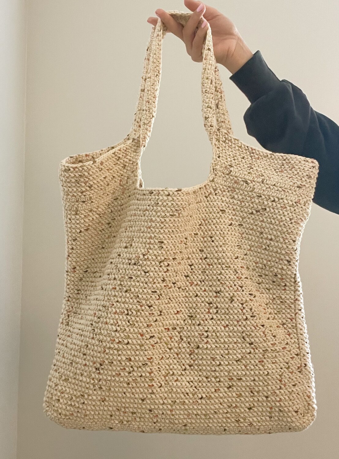 Crocheted bag