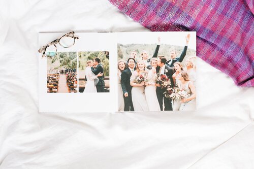 wedding layflat photo book