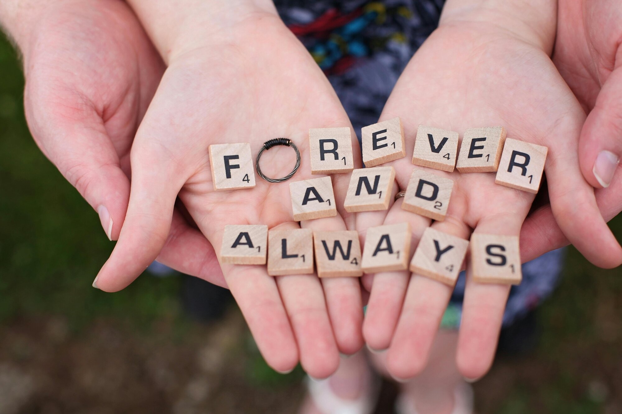 clever puzzle wedding proposal