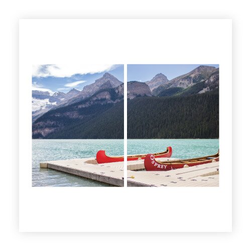 split screen collage