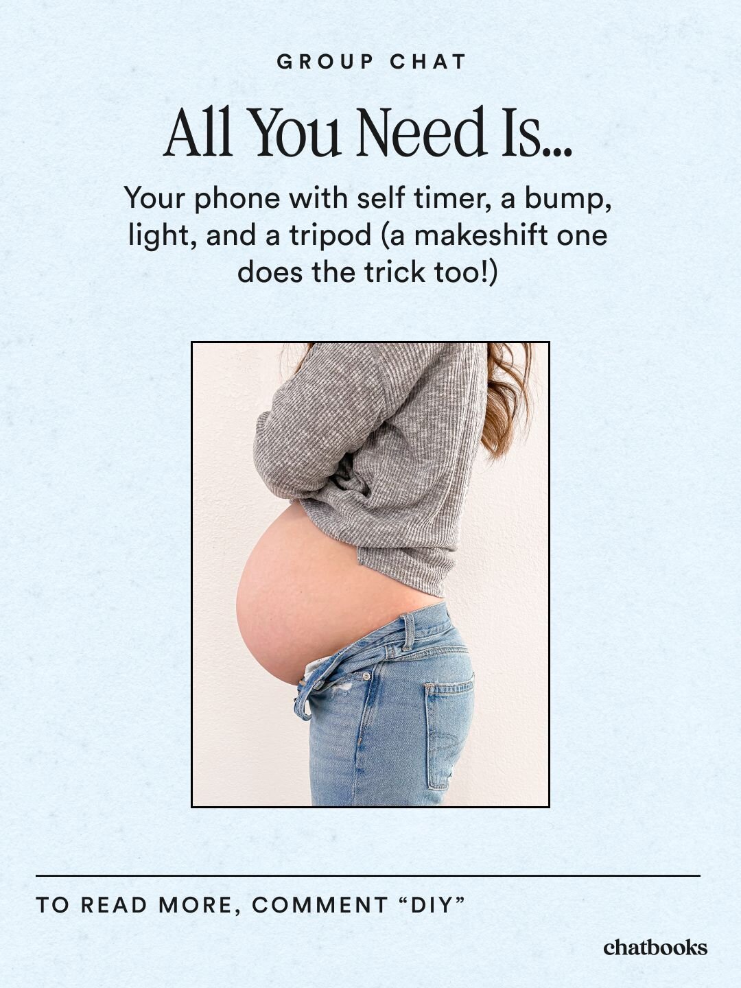 All you need with a baby bump
