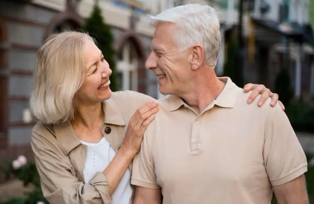 Couple Smiling