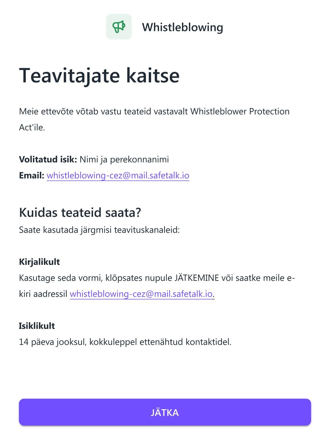 SafeTalk vorm