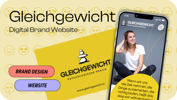 Gleichgewicht Digital Brand Website