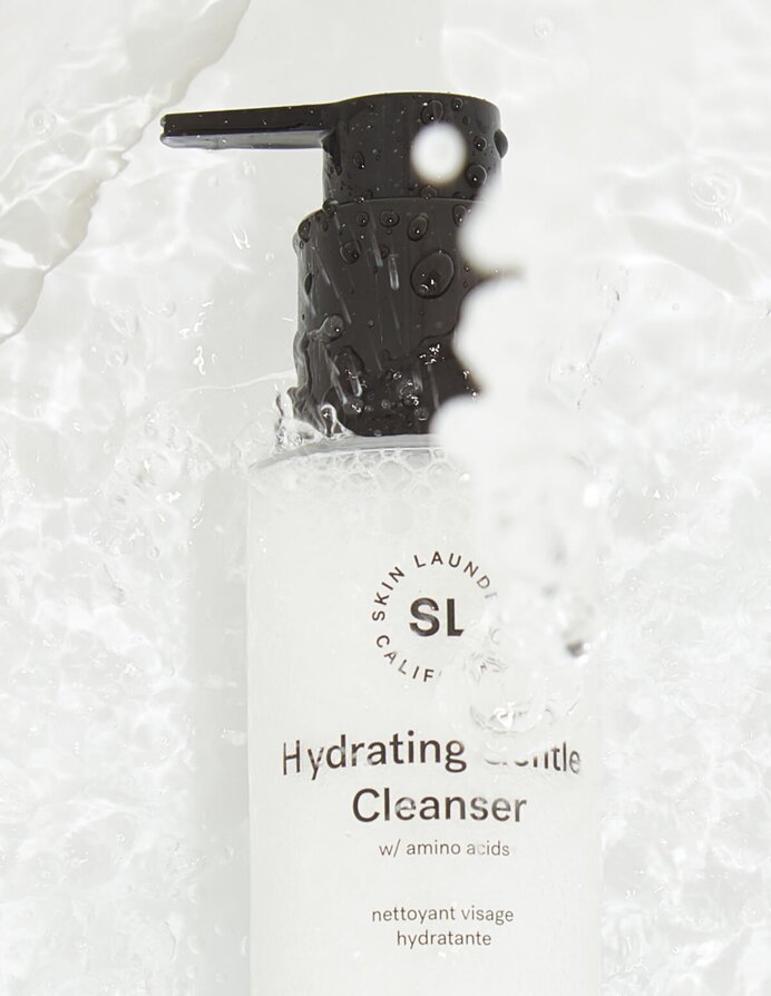 bottle of skin laundry hydrating cleanser