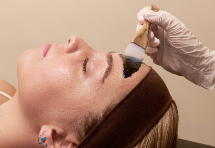 teen receiving revitalizer peel