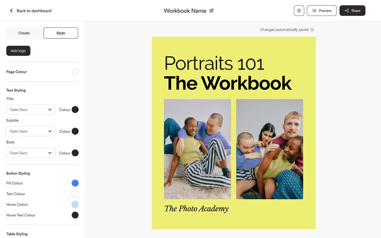 how to create digital workbooks that wow