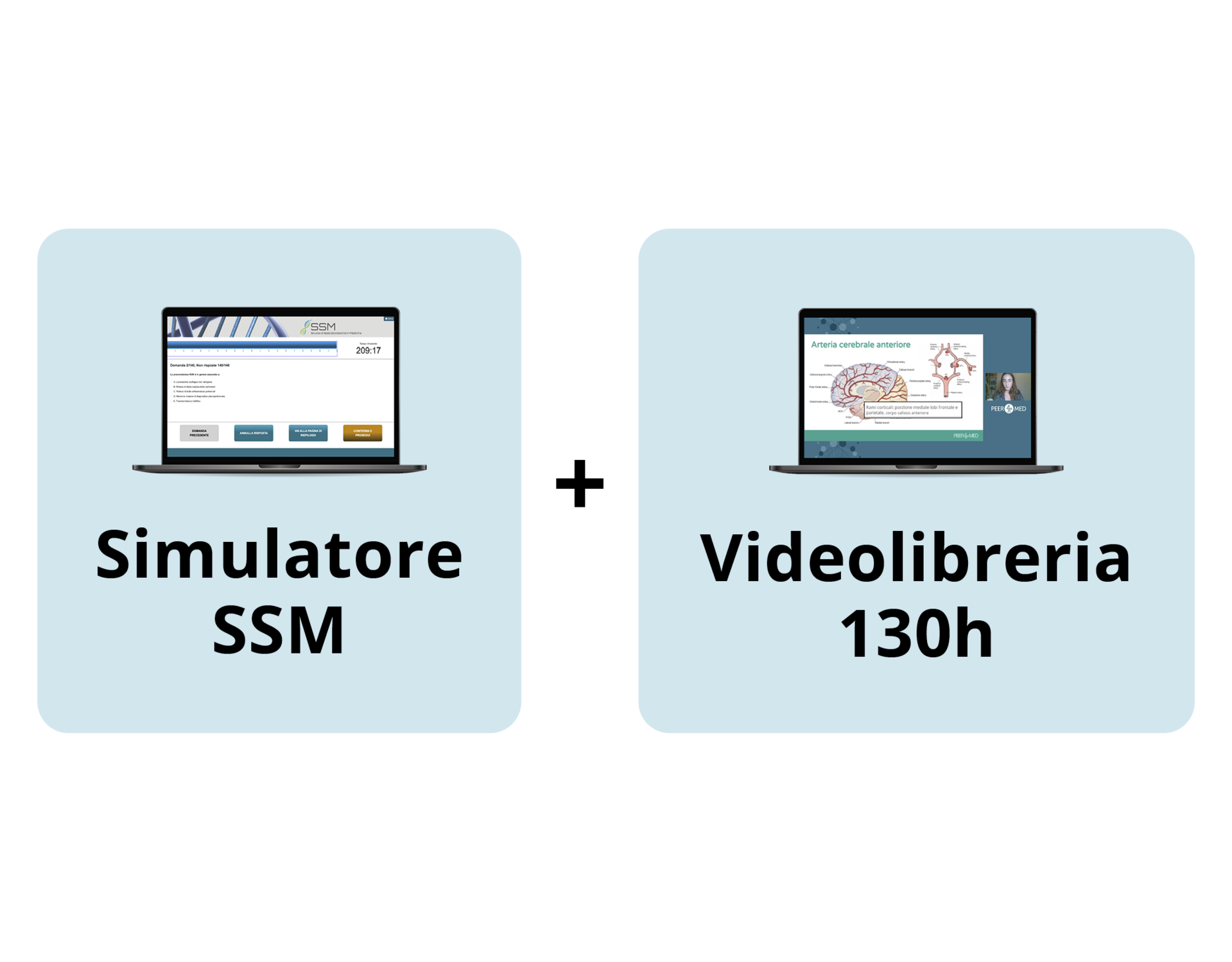 Simulatore PLUS SSM con funzionalità avanzate per prepararsi al concorso di specializzazione in medicina
