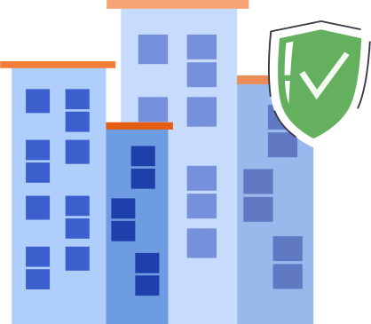 blue-building-with-green-checkmark