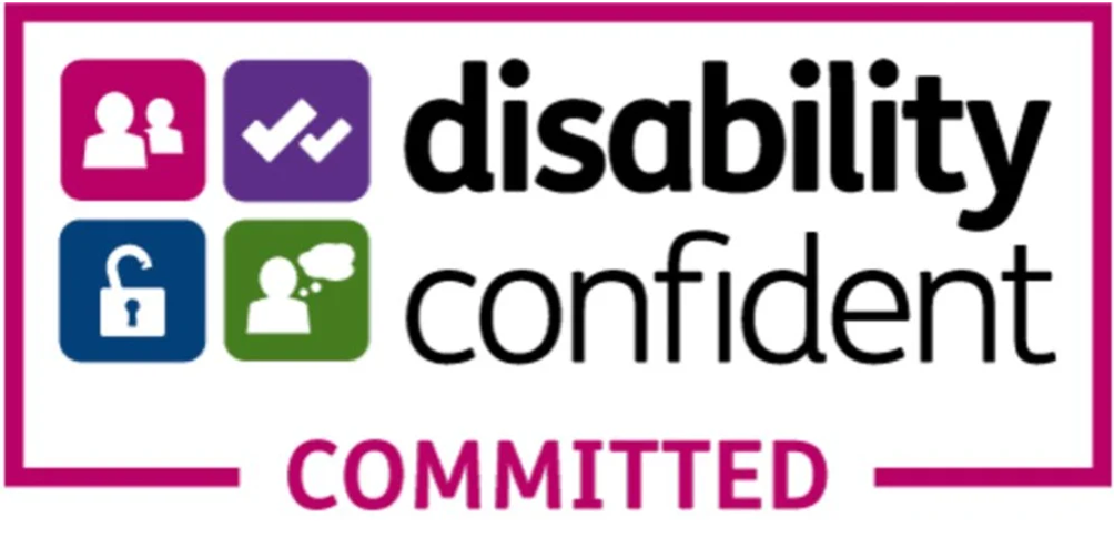 Disability Confident Committed logo