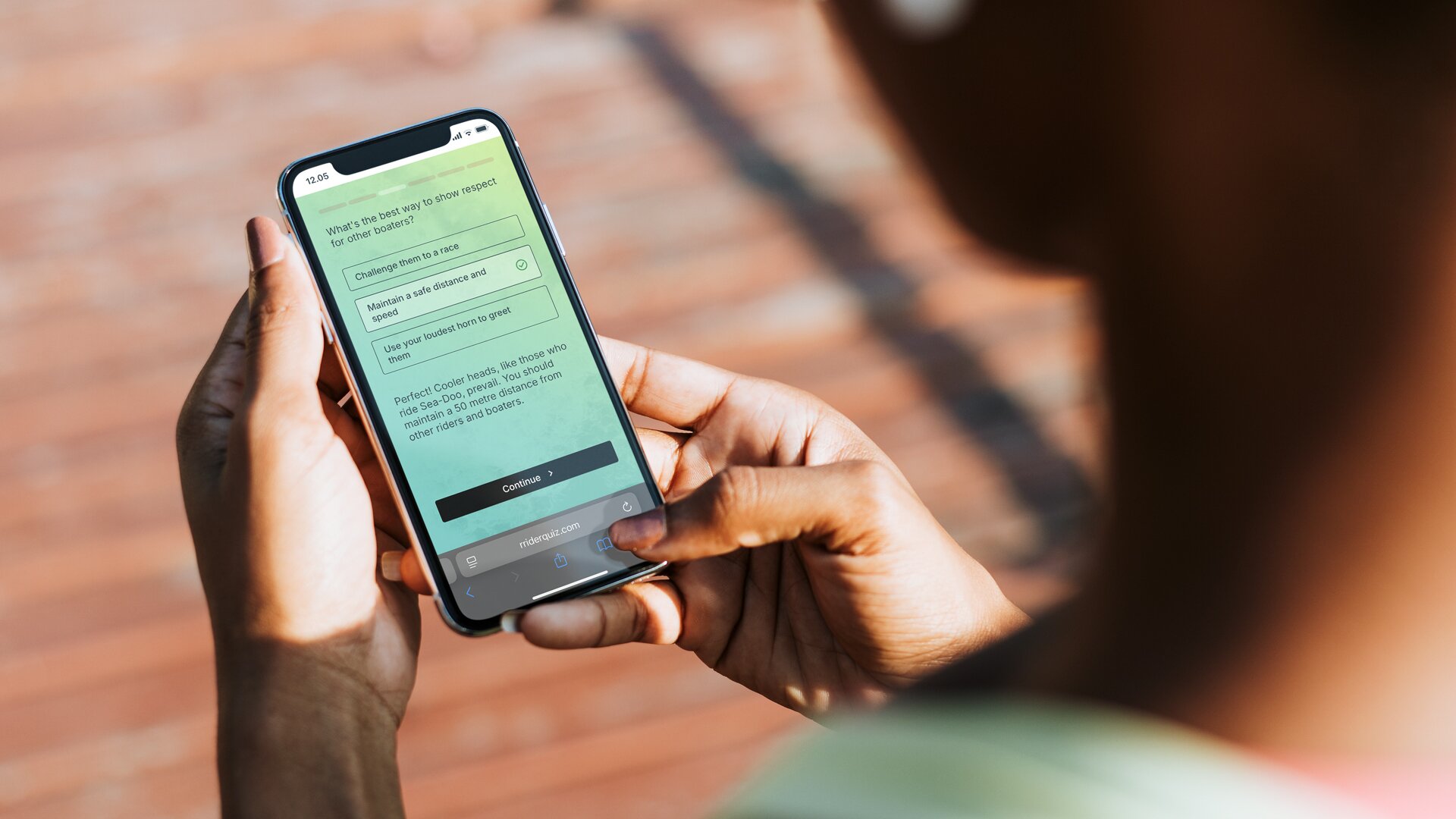 Tietovisa innosti Sea-Doo-kuskit opiskelemaan vastuullisuutta