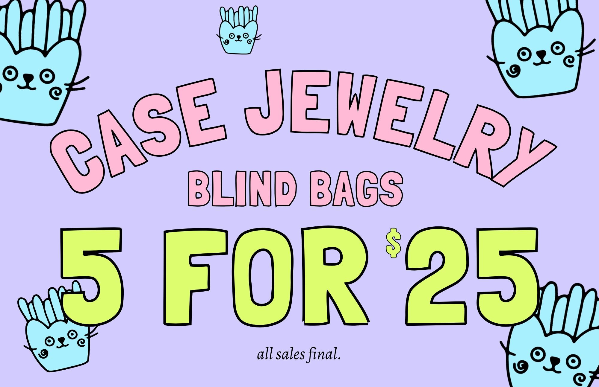 Case Jewelry Blind Bags 5 for $25