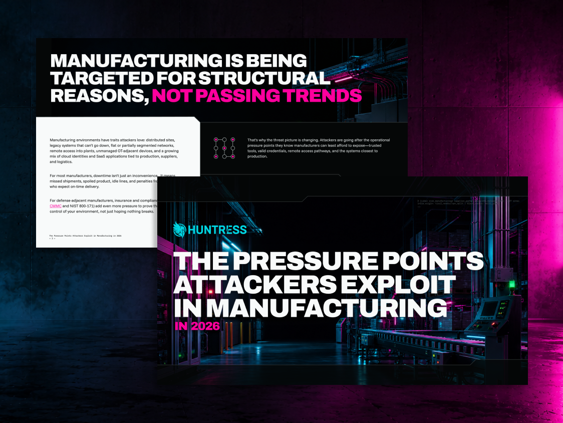 The Pressure Points Attackers Exploit in Manufacturing in 2026