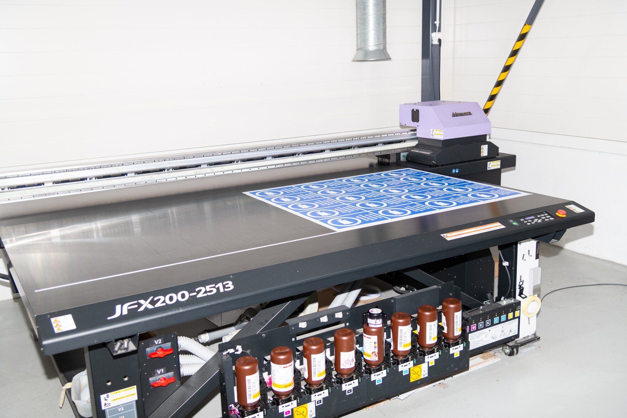 UV-tulostin kylttituotannossamme