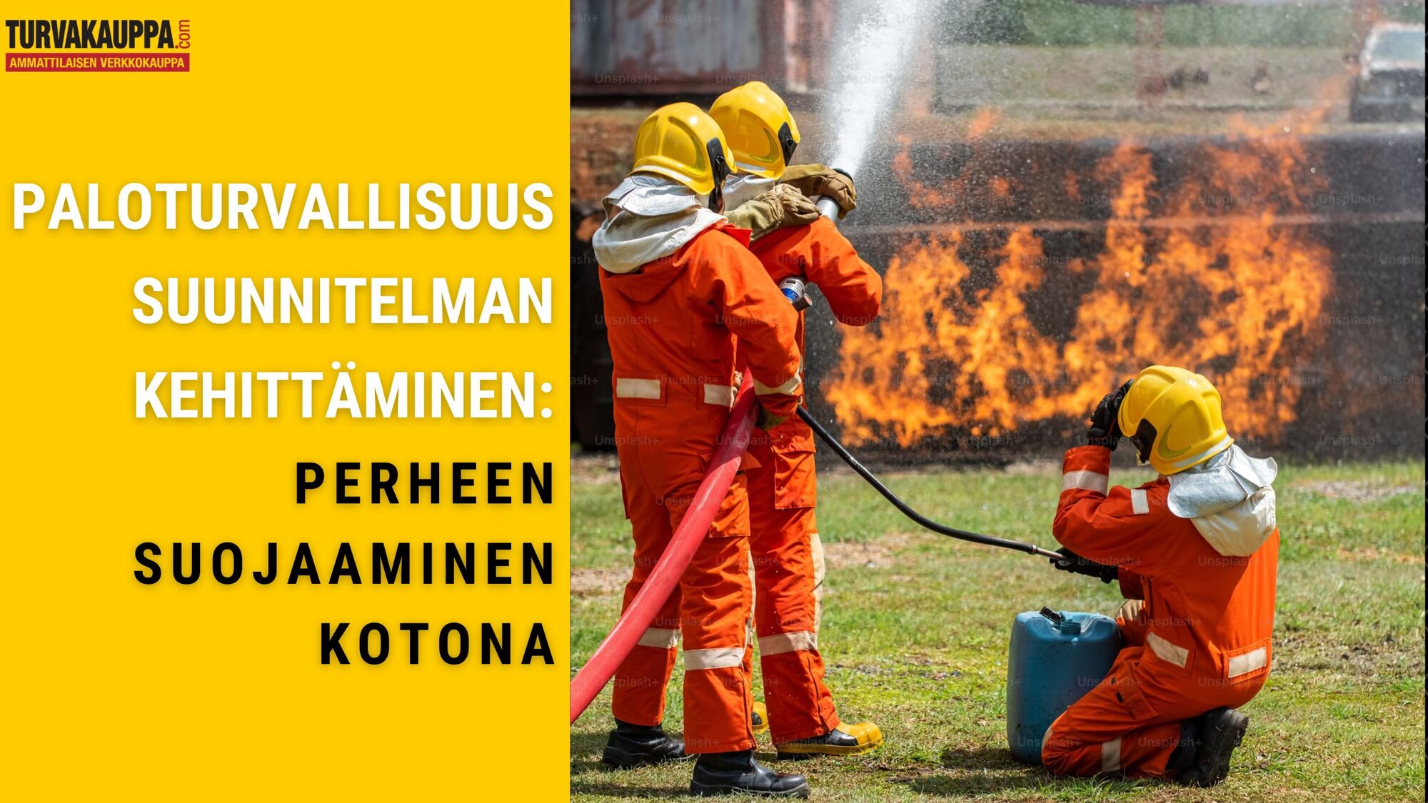 Paloturvallisuussuunnitelman kehittäminen: Perheen suojaaminen kotona