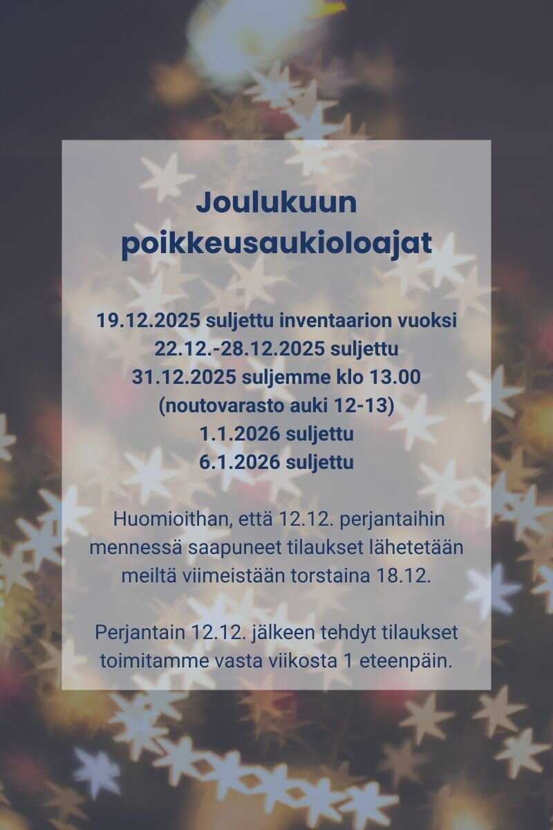 turvakaupan poikkeusaukioloajat joulukuussa 2025
