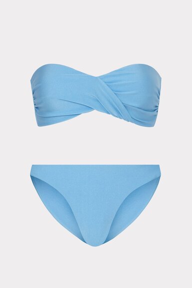 blue bikini set