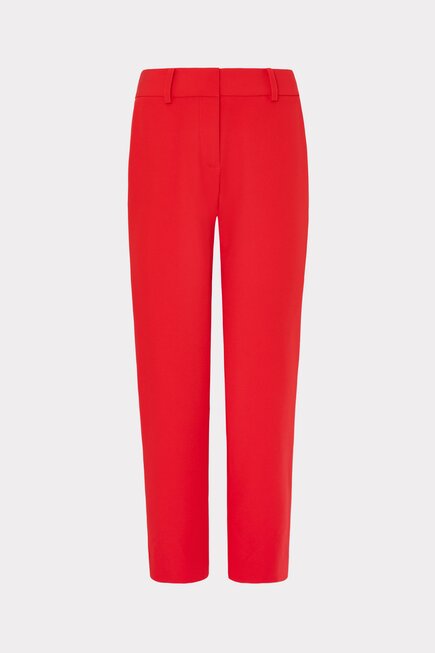 Red nicola pants