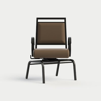 Armed Swivel Chair - Eliminating table interference