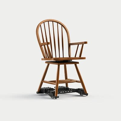 Armed Chair w/ Caddie - Move the Chair, Not the Person