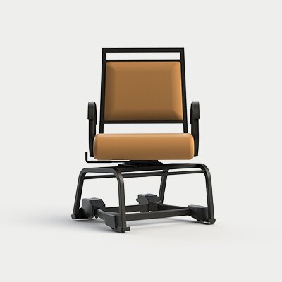 Swivel Chair with Caddie - Eliminating Table Interference
