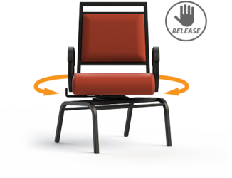 Dining chairs that Swivel...Locks...