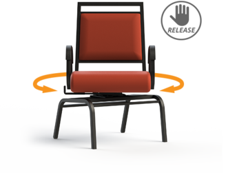 Dining chairs that Swivel...Locks...