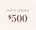 A banner for gifts under $500