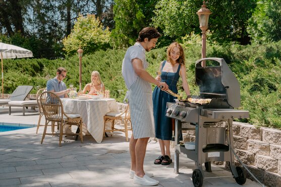 BBQ scene