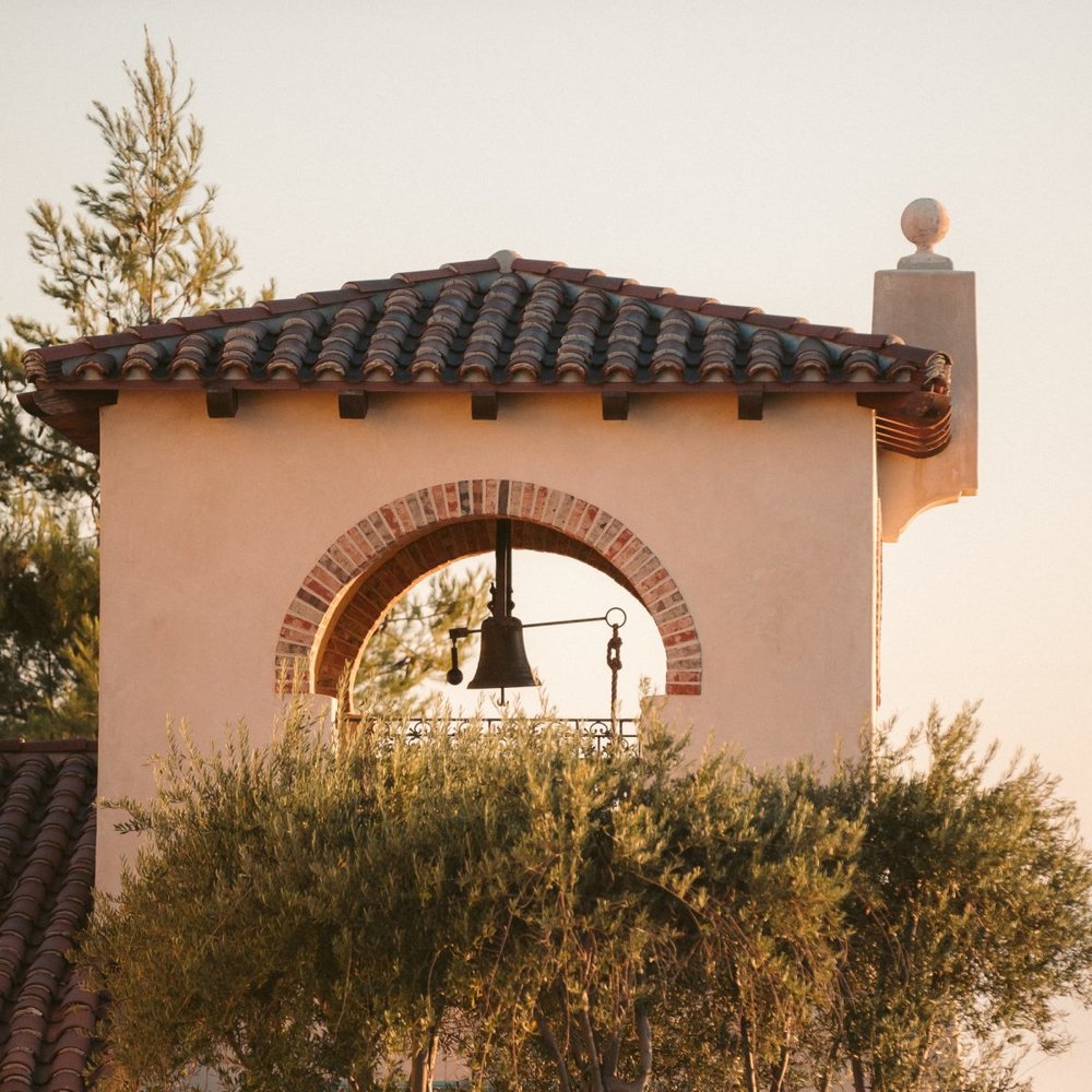 The bell tower at DAOU Estate