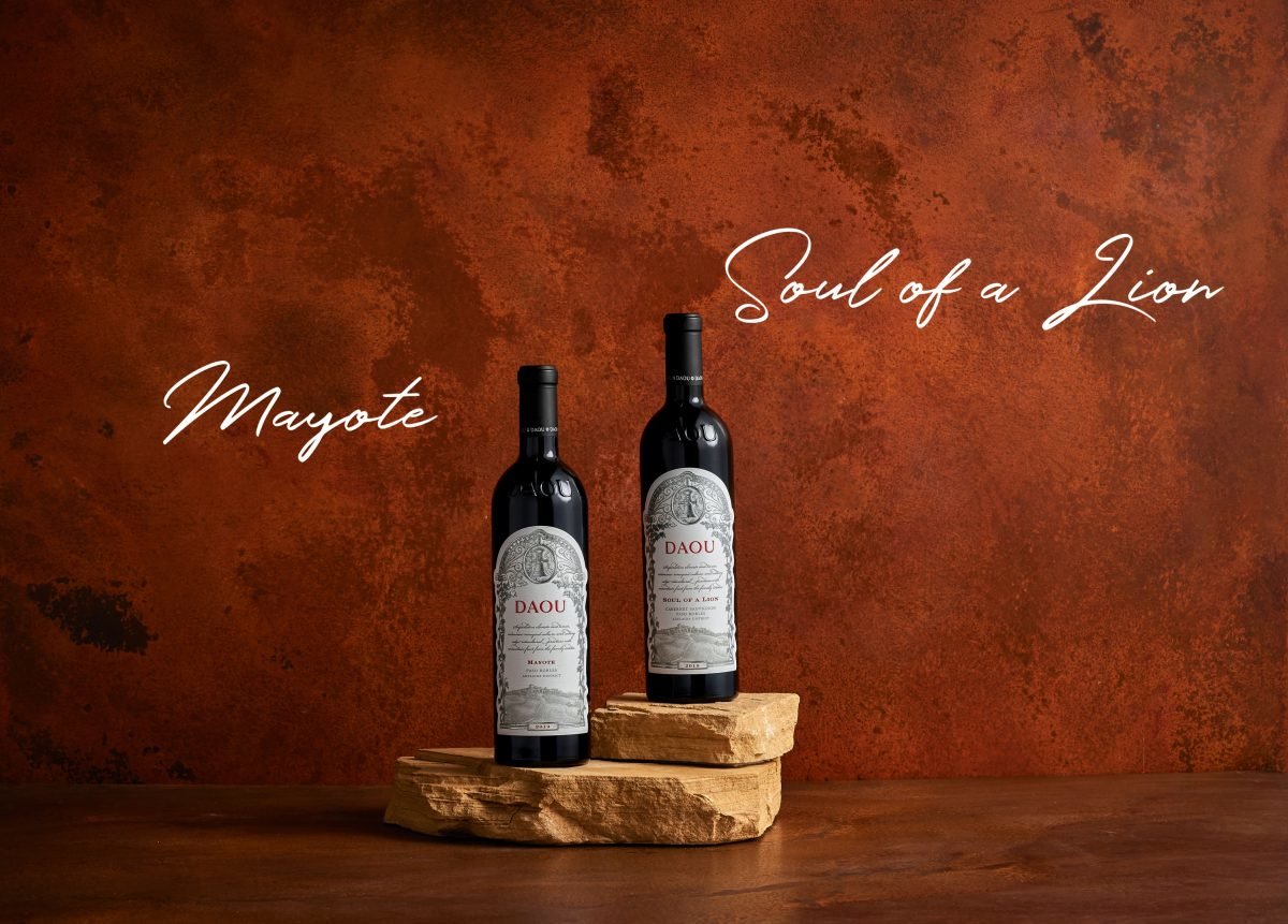 A bottle of Mayote and a bottle of Soul of a Lion