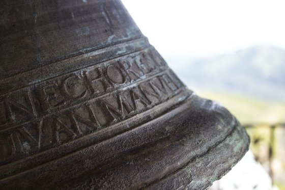 A closeup of the DAOU Bell