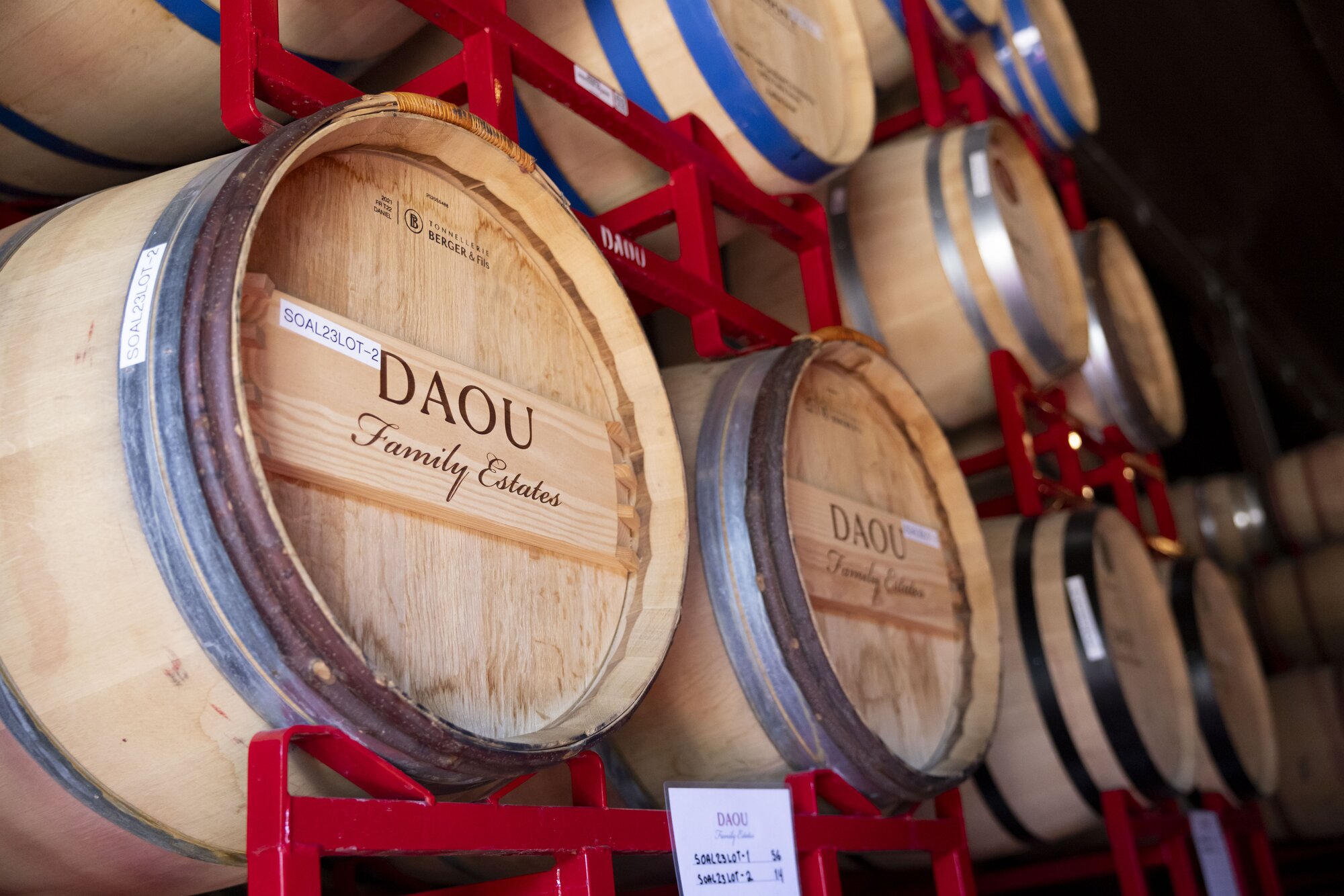 Private cellar and futures allocation at DAOU