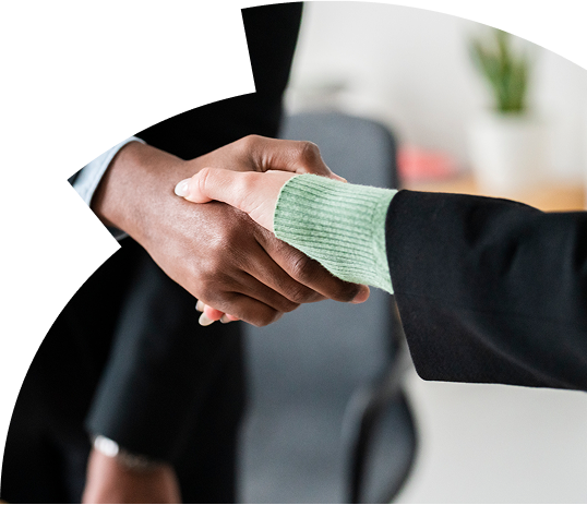 shaking hands