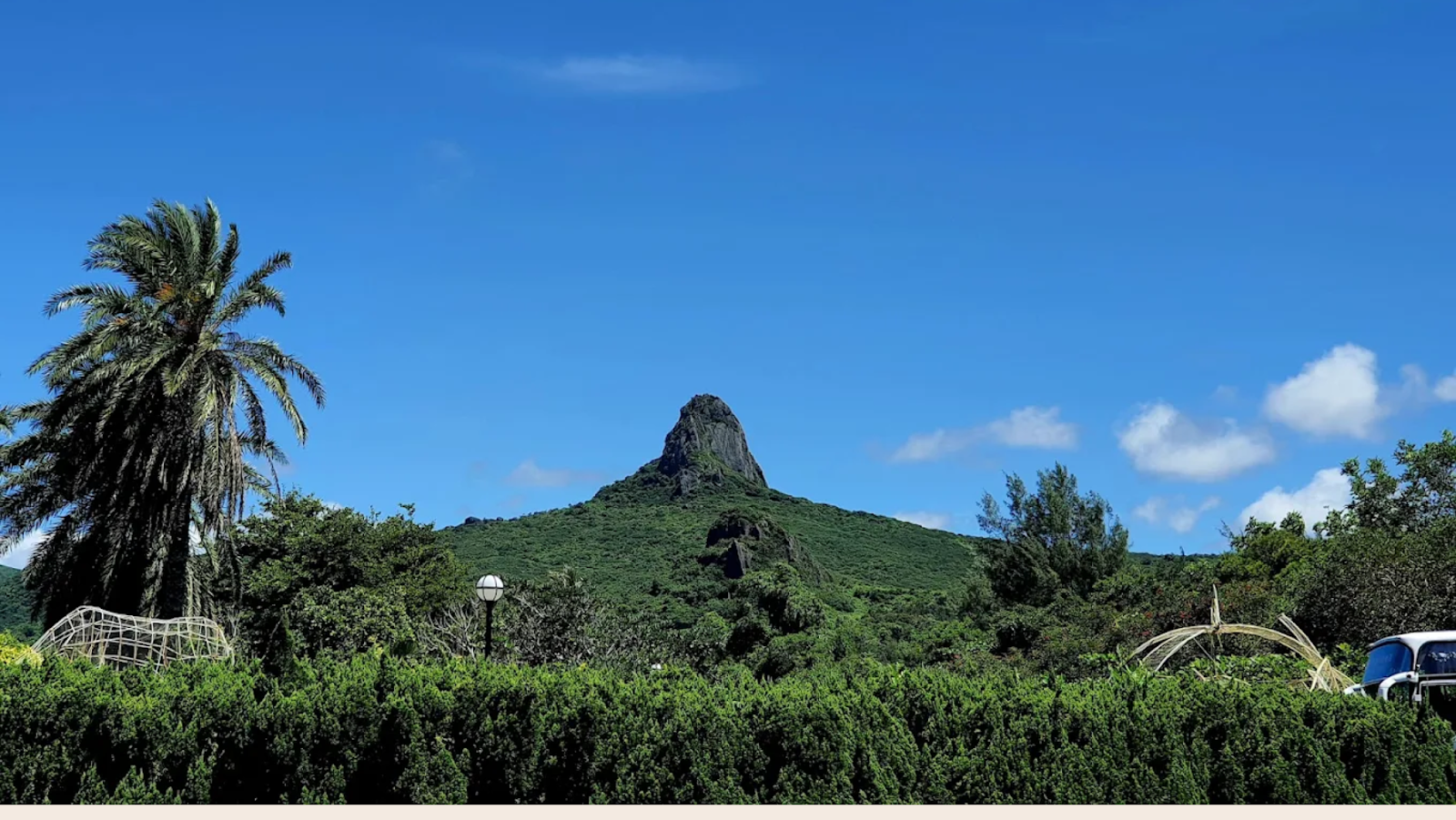 A mountain in Kenting Forest Recreation Area (墾丁國家森林遊樂區)