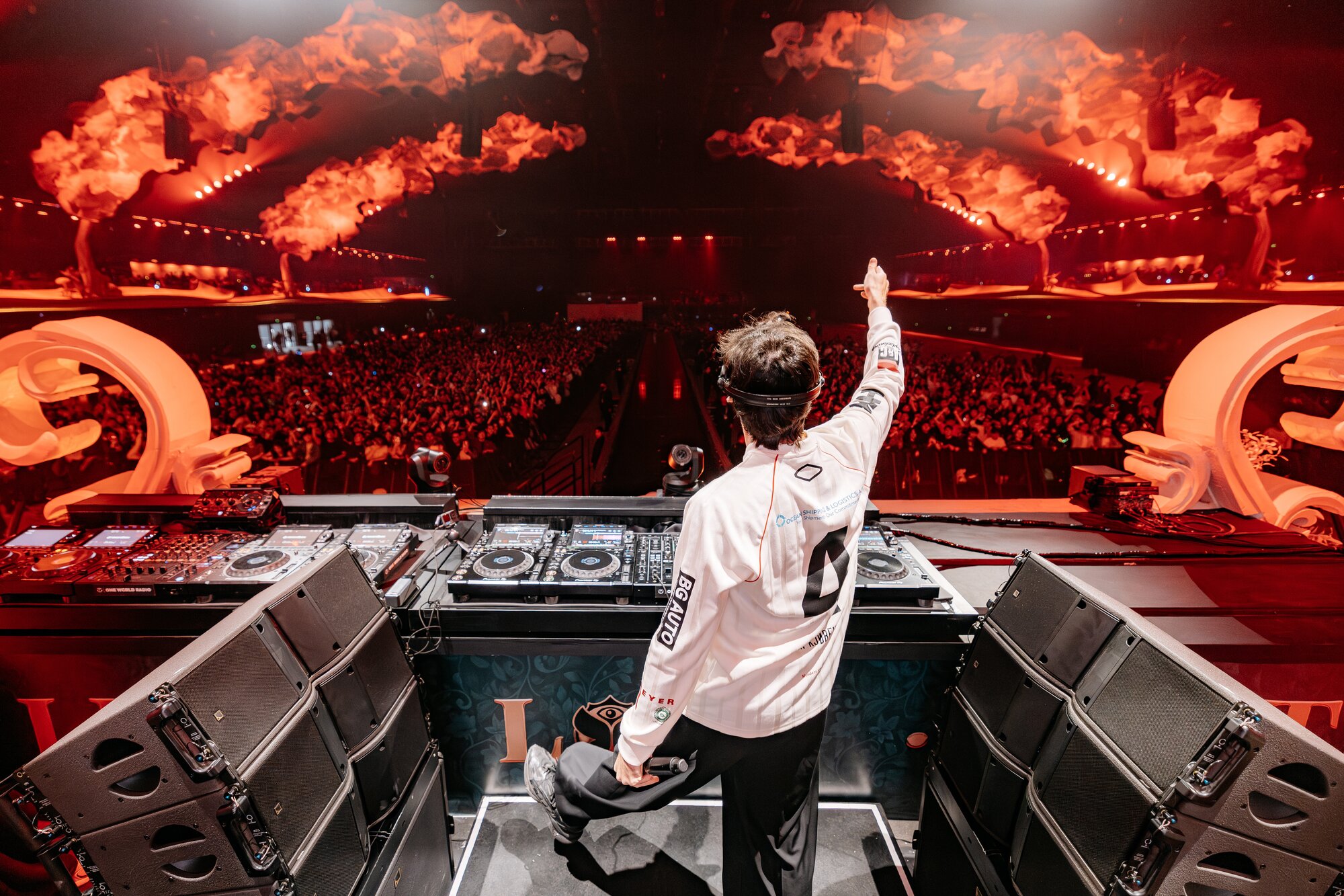 DJ and a crowd at Tomorrowland
